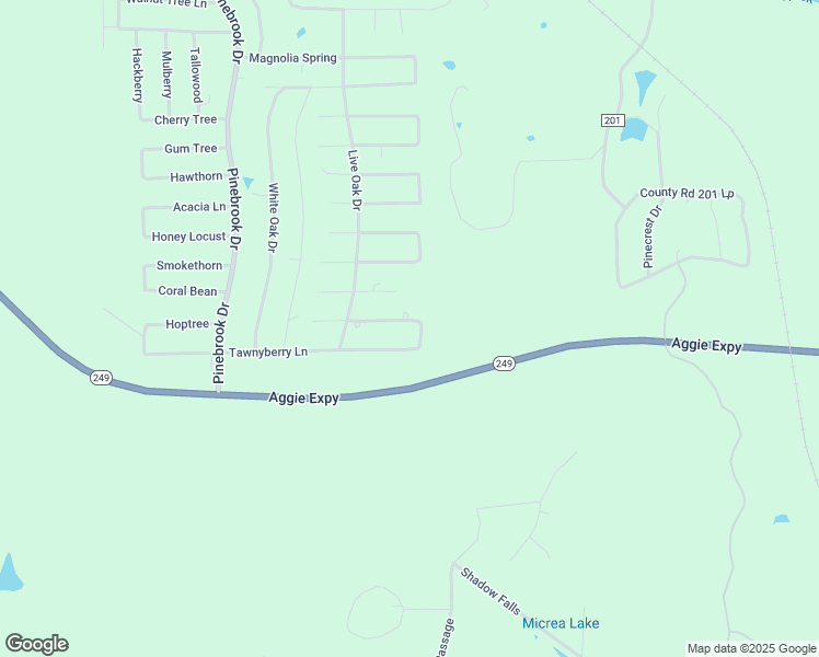 map of restaurants, bars, coffee shops, grocery stores, and more near 8474 Sweetleaf Lane in Plantersville