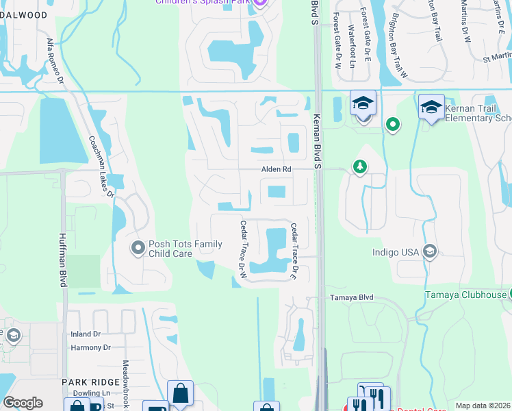 map of restaurants, bars, coffee shops, grocery stores, and more near 2375 Matheson Drive in Jacksonville