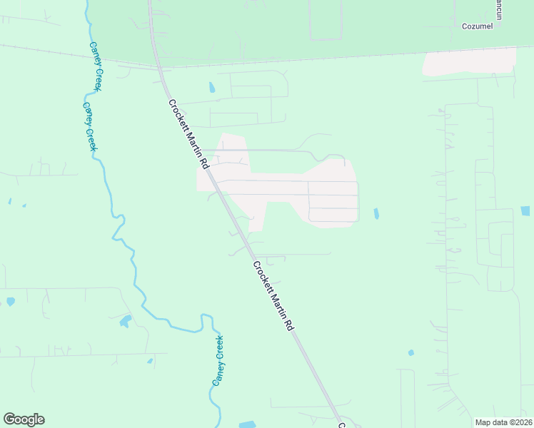 map of restaurants, bars, coffee shops, grocery stores, and more near 10173 Crockett Martin Road in Conroe