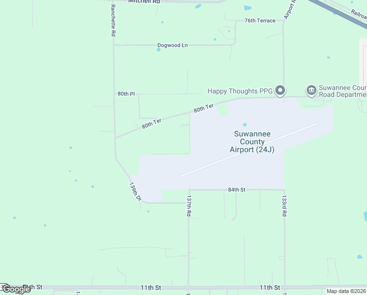 map of restaurants, bars, coffee shops, grocery stores, and more near 8209 137th Road in Live Oak
