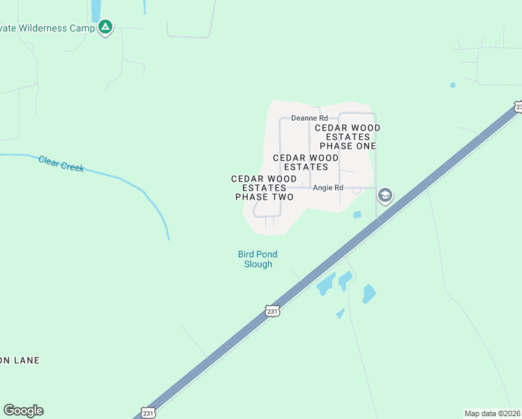 map of restaurants, bars, coffee shops, grocery stores, and more near 8321-8343 Angie Circle in Panama City
