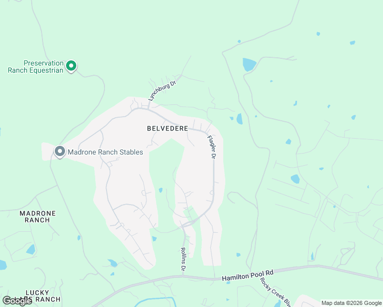 map of restaurants, bars, coffee shops, grocery stores, and more near 8040 Carlton Ridge Cove in Austin