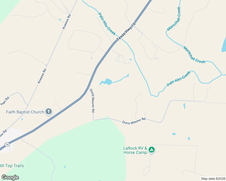 map of restaurants, bars, coffee shops, grocery stores, and more near 161 Durst Maurer Road in Fredericksburg