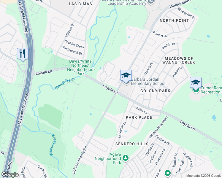 map of restaurants, bars, coffee shops, grocery stores, and more near in Austin