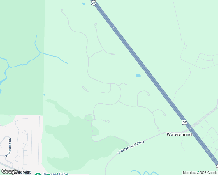 map of restaurants, bars, coffee shops, grocery stores, and more near in Seacrest