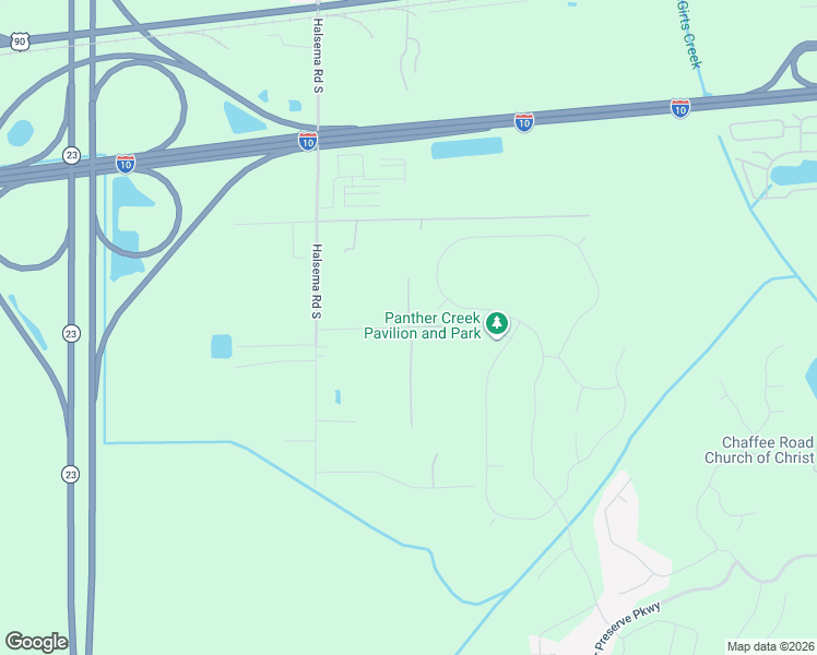 map of restaurants, bars, coffee shops, grocery stores, and more near 901 Charolais Road in Jacksonville