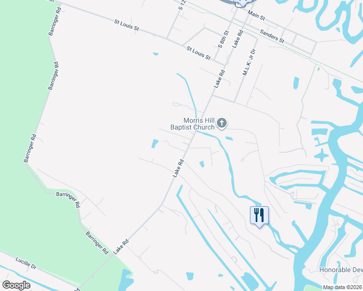 map of restaurants, bars, coffee shops, grocery stores, and more near 27436 Ducre Road in Lacombe