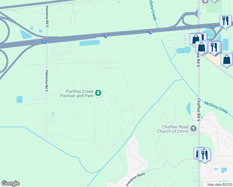 map of restaurants, bars, coffee shops, grocery stores, and more near in Jacksonville