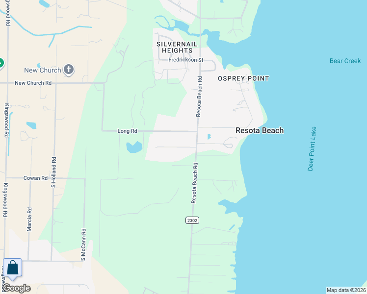 map of restaurants, bars, coffee shops, grocery stores, and more near 3816 Long Road in Southport