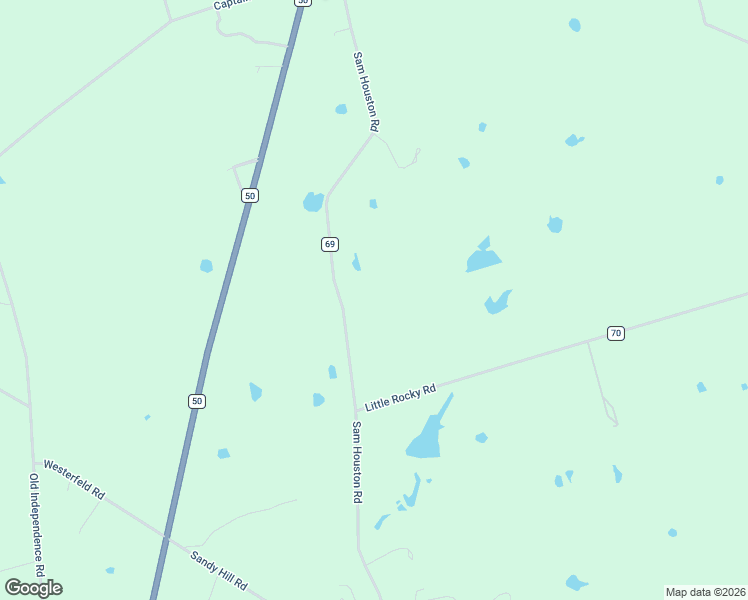 map of restaurants, bars, coffee shops, grocery stores, and more near 9058 Sam Houston Road in Brenham