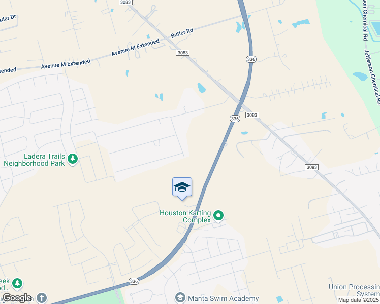 map of restaurants, bars, coffee shops, grocery stores, and more near 1429 Rustling Oaks Drive in Conroe