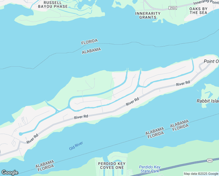 map of restaurants, bars, coffee shops, grocery stores, and more near 5300 Sandy Key Drive in Orange Beach