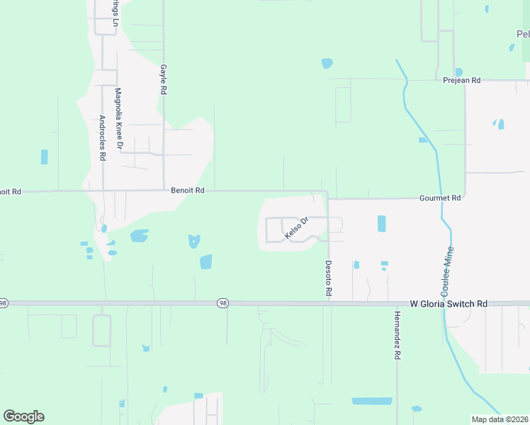 map of restaurants, bars, coffee shops, grocery stores, and more near 441 Benoit Road in Carencro