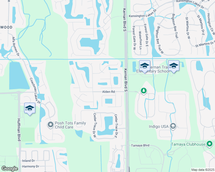 map of restaurants, bars, coffee shops, grocery stores, and more near 12143 Basalt Drive South in Jacksonville