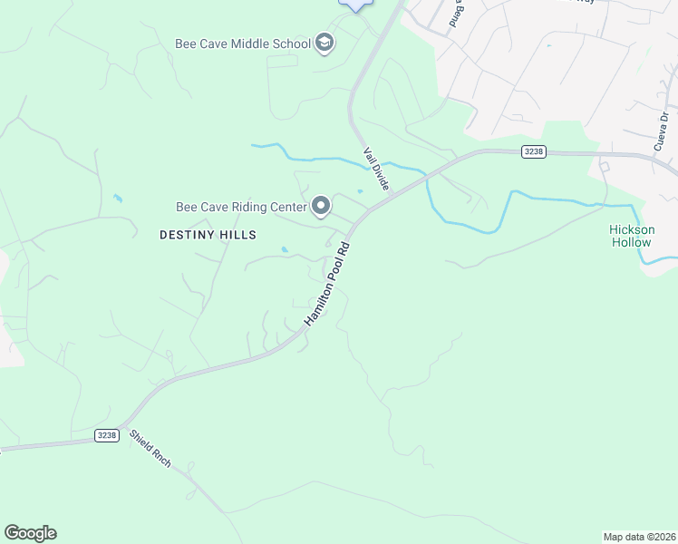 map of restaurants, bars, coffee shops, grocery stores, and more near 15768 Hamilton Pool Road in Austin