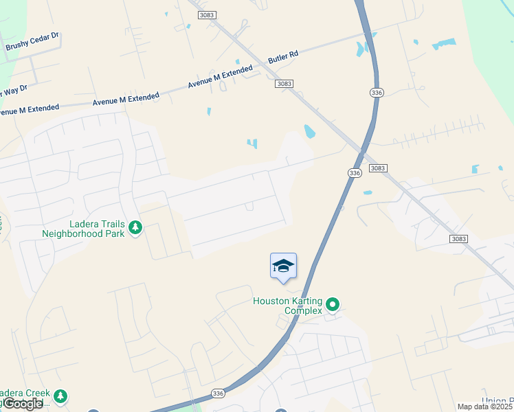 map of restaurants, bars, coffee shops, grocery stores, and more near 3736 Pin Oak Drive in Conroe