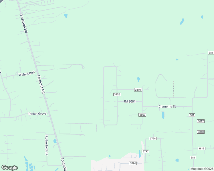 map of restaurants, bars, coffee shops, grocery stores, and more near 489 County Road 3802 in Cleveland