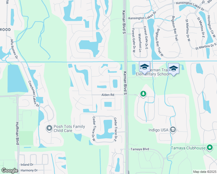 map of restaurants, bars, coffee shops, grocery stores, and more near 12143 Basalt Drive South in Jacksonville