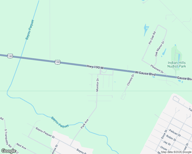 map of restaurants, bars, coffee shops, grocery stores, and more near 301 Merrimac Drive in Slidell