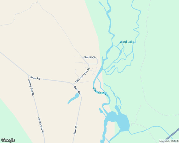 map of restaurants, bars, coffee shops, grocery stores, and more near 14453 Barker Road in Wewahitchka