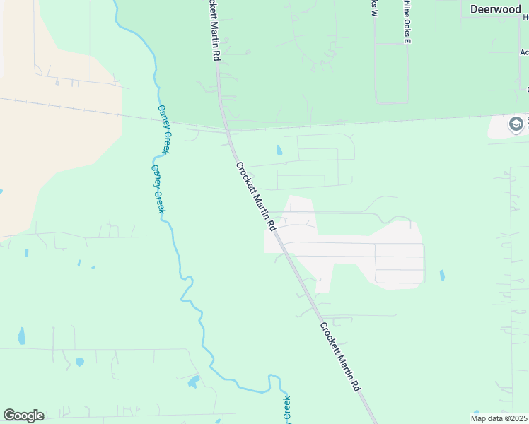 map of restaurants, bars, coffee shops, grocery stores, and more near 10061 Crockett Martin Road in Conroe