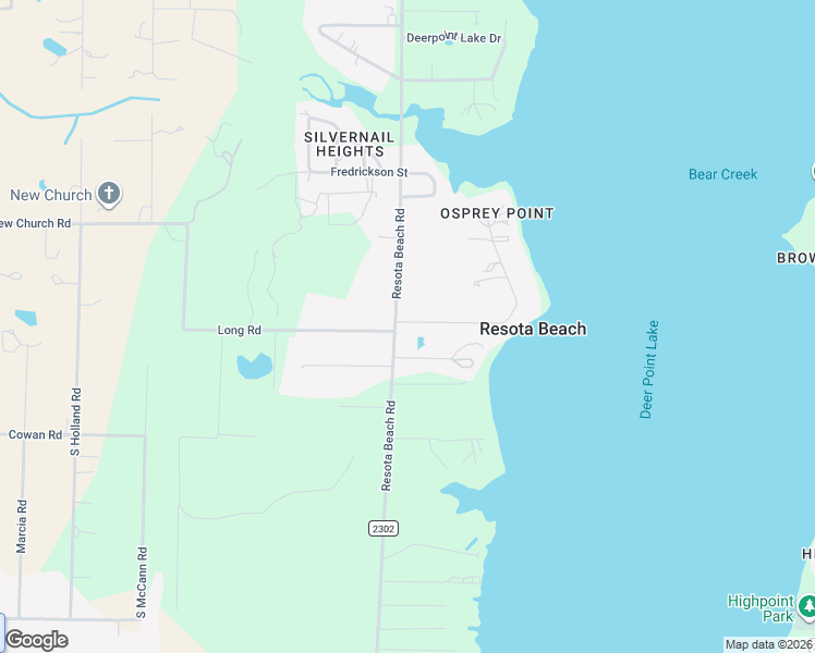 map of restaurants, bars, coffee shops, grocery stores, and more near 3908 Kirkpatrick Road in Panama City