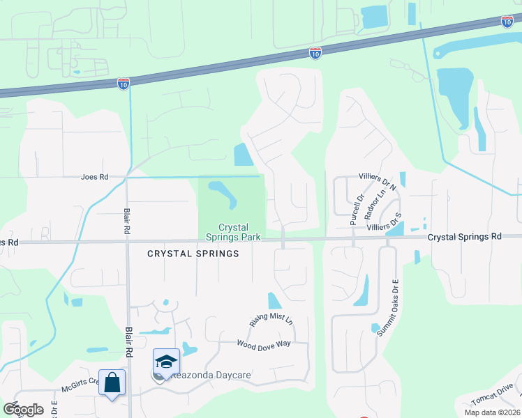 map of restaurants, bars, coffee shops, grocery stores, and more near 9872 Whitfield Court in Jacksonville