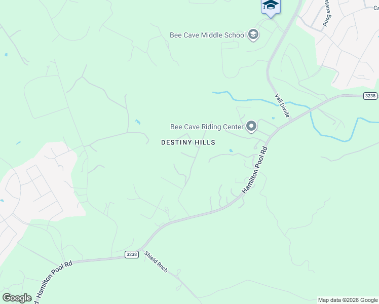 map of restaurants, bars, coffee shops, grocery stores, and more near 6512 Caudill Lane in Austin