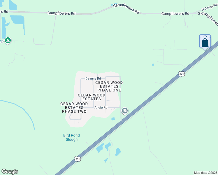 map of restaurants, bars, coffee shops, grocery stores, and more near 9224 Beemer Road in Panama City
