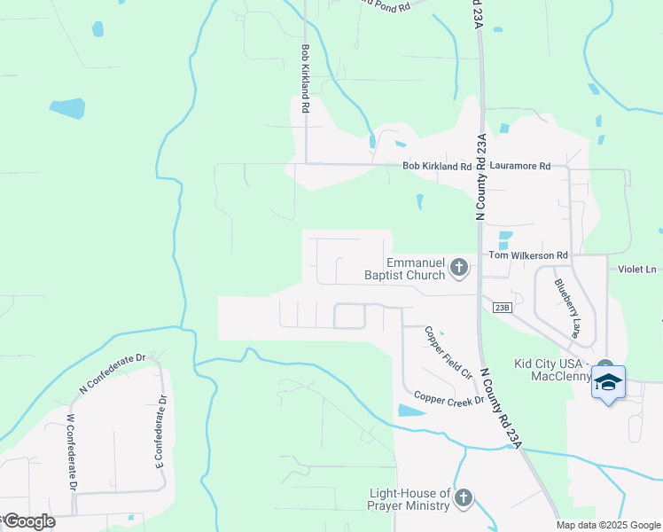 map of restaurants, bars, coffee shops, grocery stores, and more near 12018 Bent Court in Macclenny