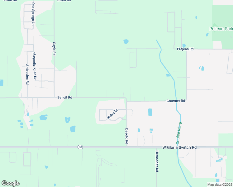 map of restaurants, bars, coffee shops, grocery stores, and more near 420 Benoit Road in Carencro