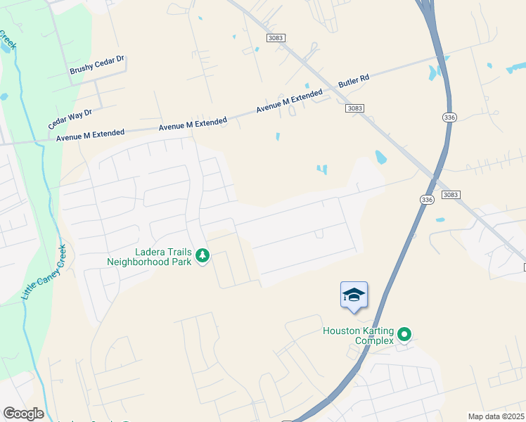 map of restaurants, bars, coffee shops, grocery stores, and more near 3689 Piney Point Road in Conroe