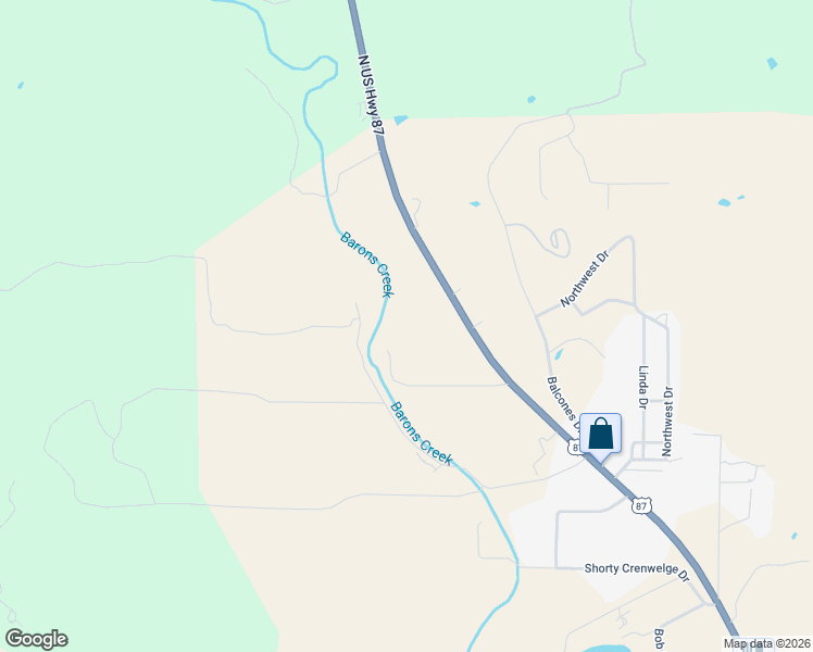 map of restaurants, bars, coffee shops, grocery stores, and more near 119 Gantenbein Road in Fredericksburg
