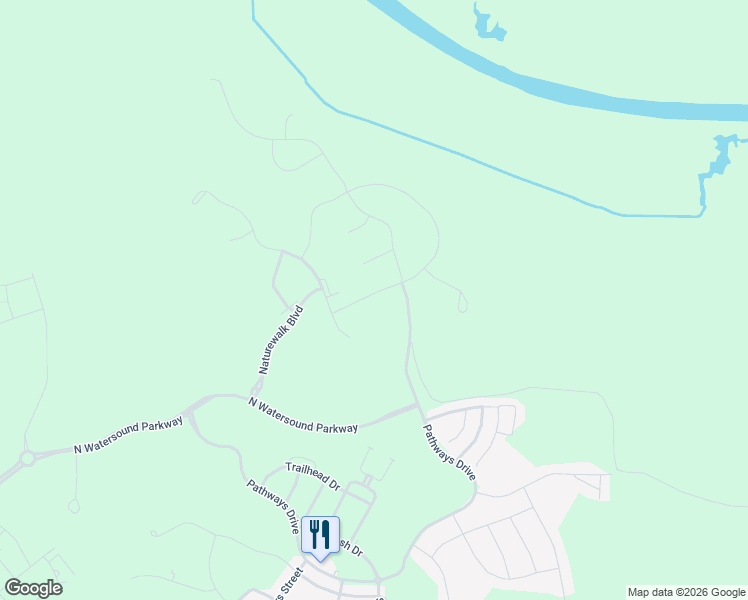 map of restaurants, bars, coffee shops, grocery stores, and more near in Rosemary Beach