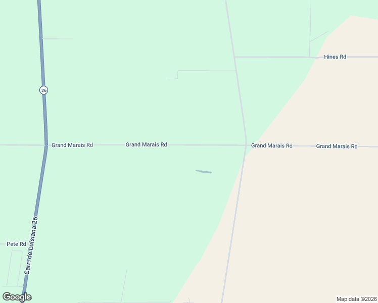 map of restaurants, bars, coffee shops, grocery stores, and more near 3001-3693 Grand Marais Road in Jennings