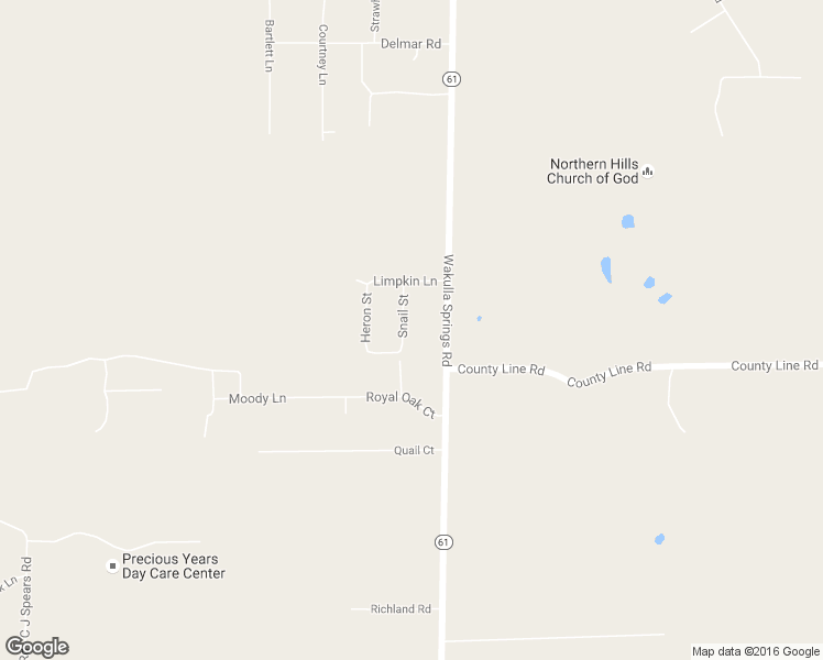 map of restaurants, bars, coffee shops, grocery stores, and more near 9737 Snail Street in Tallahassee