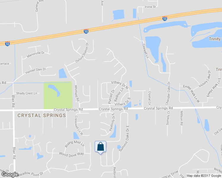 map of restaurants, bars, coffee shops, grocery stores, and more near 630 Purcell Drive in Jacksonville