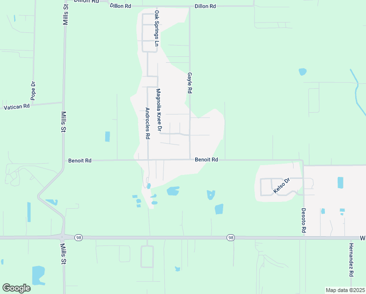 map of restaurants, bars, coffee shops, grocery stores, and more near 416 Gayle Road in Carencro