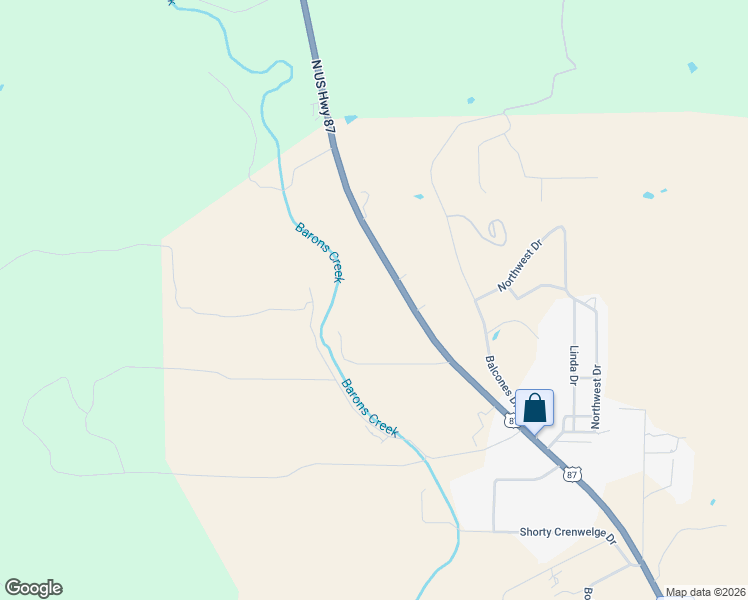map of restaurants, bars, coffee shops, grocery stores, and more near 119 Gantenbein Road in Fredericksburg