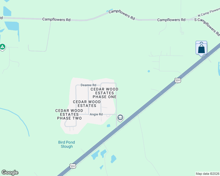 map of restaurants, bars, coffee shops, grocery stores, and more near 9224 Beemer Road in Panama City