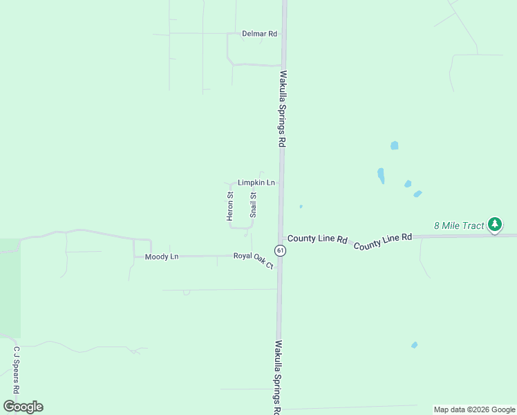 map of restaurants, bars, coffee shops, grocery stores, and more near 9737 Snail Street in Tallahassee