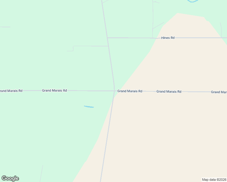 map of restaurants, bars, coffee shops, grocery stores, and more near 3001 Grand Marais Road in Jennings