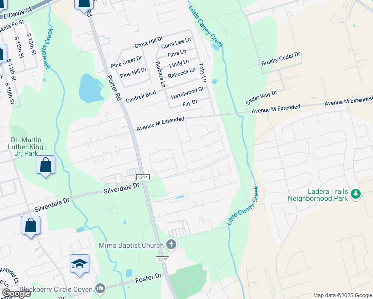 map of restaurants, bars, coffee shops, grocery stores, and more near 1440 Natural Pine Trail in Conroe