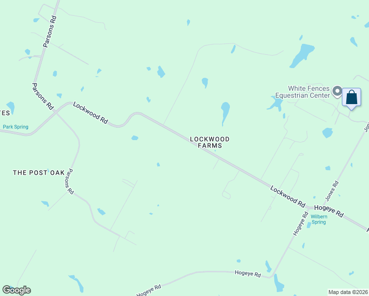 map of restaurants, bars, coffee shops, grocery stores, and more near 19811 Lockwood Road in Manor