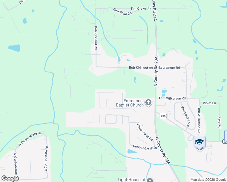 map of restaurants, bars, coffee shops, grocery stores, and more near 6167 Daylilly Road in Macclenny