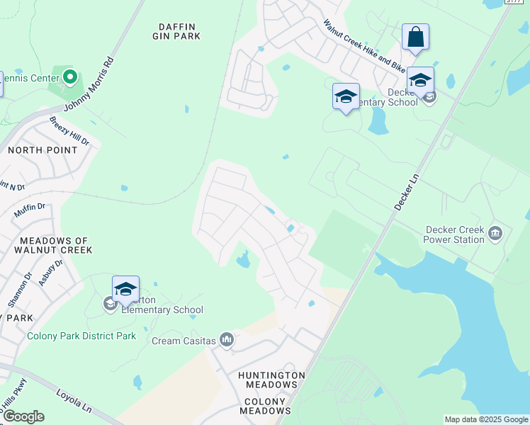 map of restaurants, bars, coffee shops, grocery stores, and more near 8013 Linnie Lane in Austin