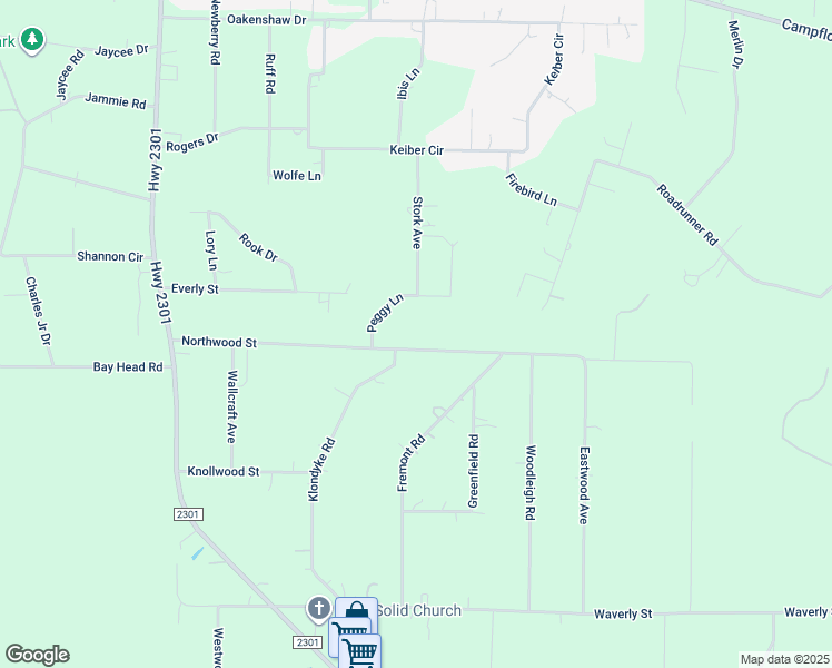 map of restaurants, bars, coffee shops, grocery stores, and more near 6707 Northwood Street in Youngstown