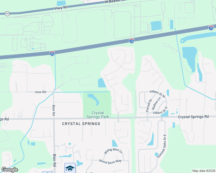 map of restaurants, bars, coffee shops, grocery stores, and more near 574 Whitfield Road in Jacksonville