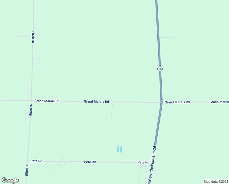 map of restaurants, bars, coffee shops, grocery stores, and more near 4353 Grand Marais Road in Jennings