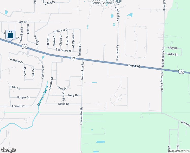 map of restaurants, bars, coffee shops, grocery stores, and more near 60166 Transmitter Road in Lacombe